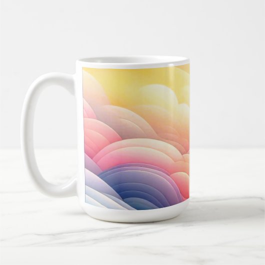 Mug Trouver la paix dans les bouffons de rêve (Gauche)