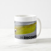 Mug Trouver le confort dans la boule d'inconfort (Devant droit)