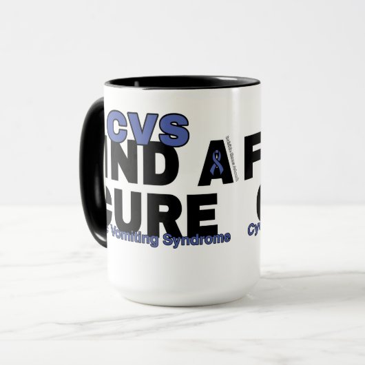 MUG TROUVER UN CURE/BOLD...CVS (Devant gauche)
