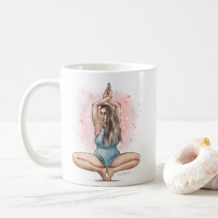 Mug Trouver votre bouchon de solde Posture Yoga