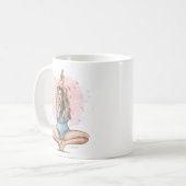 Mug Trouver votre bouchon de solde | Posture Yoga (Devant gauche)