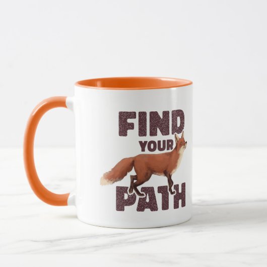 MUG TROUVER VOTRE FOREST FOREST DE CHEMIN (Gauche)