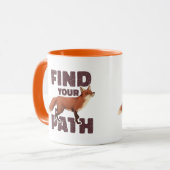 MUG TROUVER VOTRE FOREST FOREST DE CHEMIN (Devant gauche)