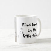 Mug Trouvez la beauté dans les petites choses - Inspir (Devant droit)