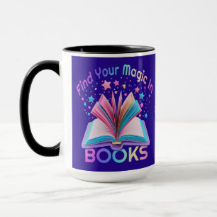 Mug Trouvez la magie personnalisée dans les livres 4