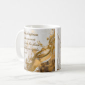 Mug Trouvez le Bonheur dans le moment... Citation de L (Devant gauche)