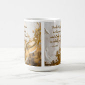 Mug Trouvez le bonheur dans l'instant... Citation de L (Centre)