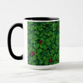 Mug Trouvez le trèfle chanceux (Gauche)