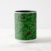 Mug Trouvez le trèfle chanceux (Centre)