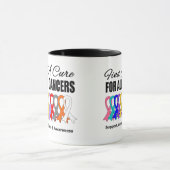 Mug Trouvez les rubans d'un traitement pour tous les (Centre)