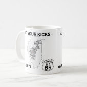 Mug Trouvez vos coups de pied sur la Route 66 de l'Ill (Devant gauche)