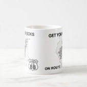 Mug Trouvez vos coups de pied sur la Route 66 de l'Ill (Centre)