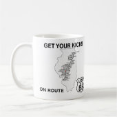 Mug Trouvez vos coups de pied sur la Route 66 de l'Ill (Gauche)