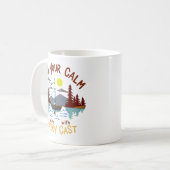 Mug Trouvez votre calme à chaque lancer (Devant gauche)