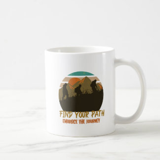 Mug Trouvez votre chemin, embrassez le voyage