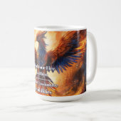 Mug "Trouvez Votre Feu Intérieur"  (Devant droit)