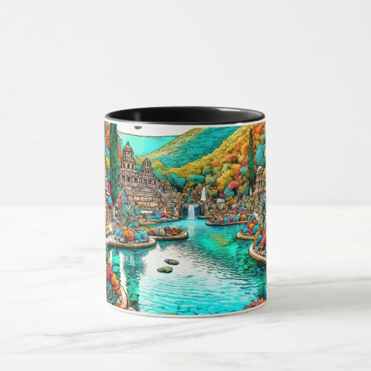 Mug Trouvez votre fiesta au Mexique (Centre)