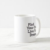 Mug Trouvez votre rythme (Devant droit)