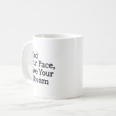Mug Trouvez votre rythme (Devant gauche)