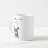 Mug Trouvons des variables ensemble, amateur de maths (Devant gauche)