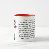 Mug Truc De Vacances Drôle De Vache (Centre)