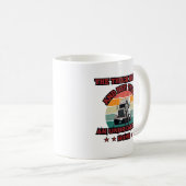 Mug Trucker féminin Forte route Bond Fierté Conception (Devant droit)