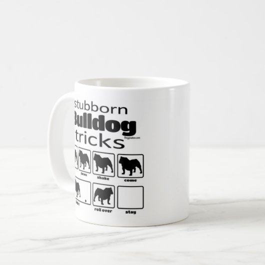 Mug Trucs de Bulldog (Devant gauche)