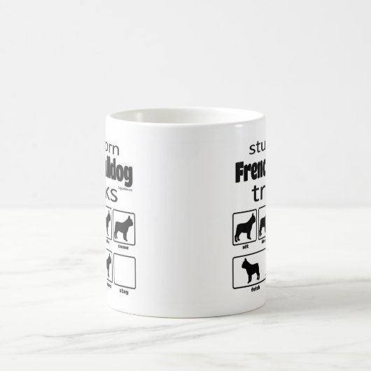 Mug Trucs de Bulldog Français (Centre)