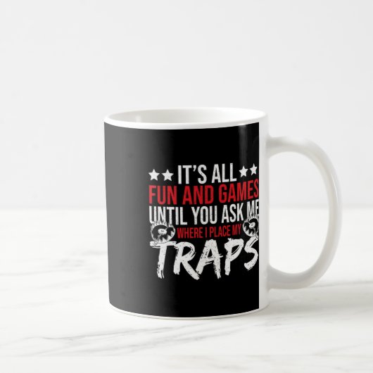 Mug Trucs de chasseur de pièges Outils Trapper Gear Co (Droite)
