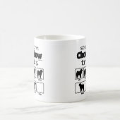 Mug Trucs de Chow-Chow têtus (Centre)