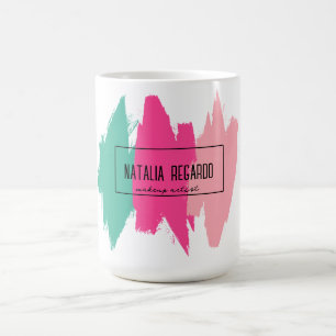 Mug Trucs de pinceau colorés modernes