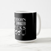 Mug Trucs de Schnauzer Géant Stubborn, Schna Géant Fun (Devant droit)