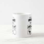 Mug Trucs de Taureaux De Taureau De Tâches (Centre)