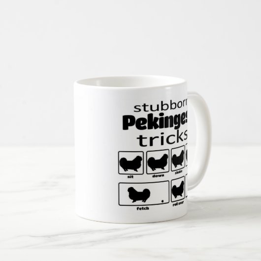 Mug Trucs Pekingese têtus (Devant droit)