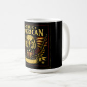 Mug True American – Proud Patriot Pride Bold (Devant droit)