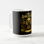 Mug True American – Proud Patriot Pride Bold (Devant gauche)