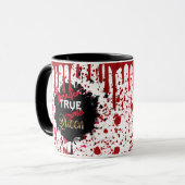 Mug True Crime Queen Personnalisé (Devant gauche)