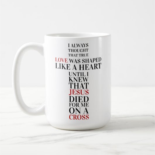 Mug True love (Gauche)