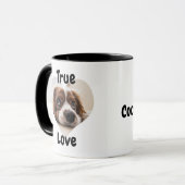 Mug True Love Chien (Devant gauche)