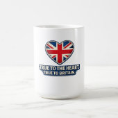 Mug True to the Heart, True to Britain – Union Jack  (Centre)