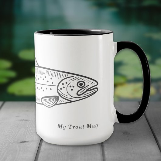 Mug truite
