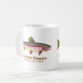 Mug Truite arc-en-ciel latine (Devant gauche)