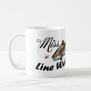 Mug Truite arc-en-ciel Miss Line Wetter