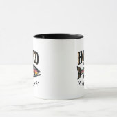 Mug Truite Arc-en-Ciel Pêche Attrapée (Centre)