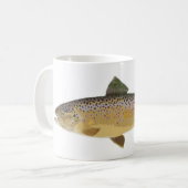 Mug Truite Brown (Devant gauche)
