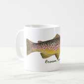 Mug TRUITE BROWN, truite Brown (Devant gauche)