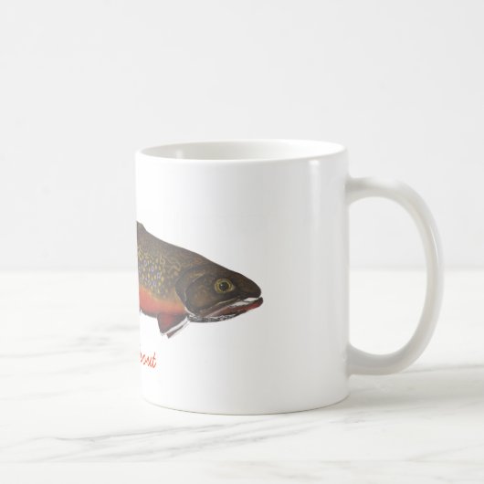 Mug TRUITE de RUISSEAU, truite de ruisseau (Droite)