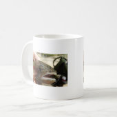 Mug Truite en main (Devant gauche)
