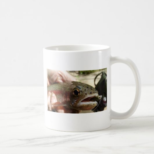 Mug Truite en main (Droite)
