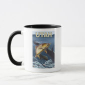 Mug Truite fardée PêcheUtah (Gauche)